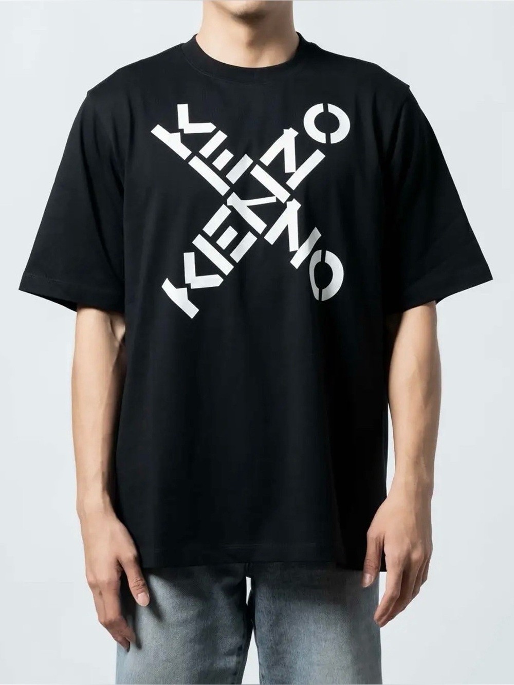 Kenzo cross logo T shirt